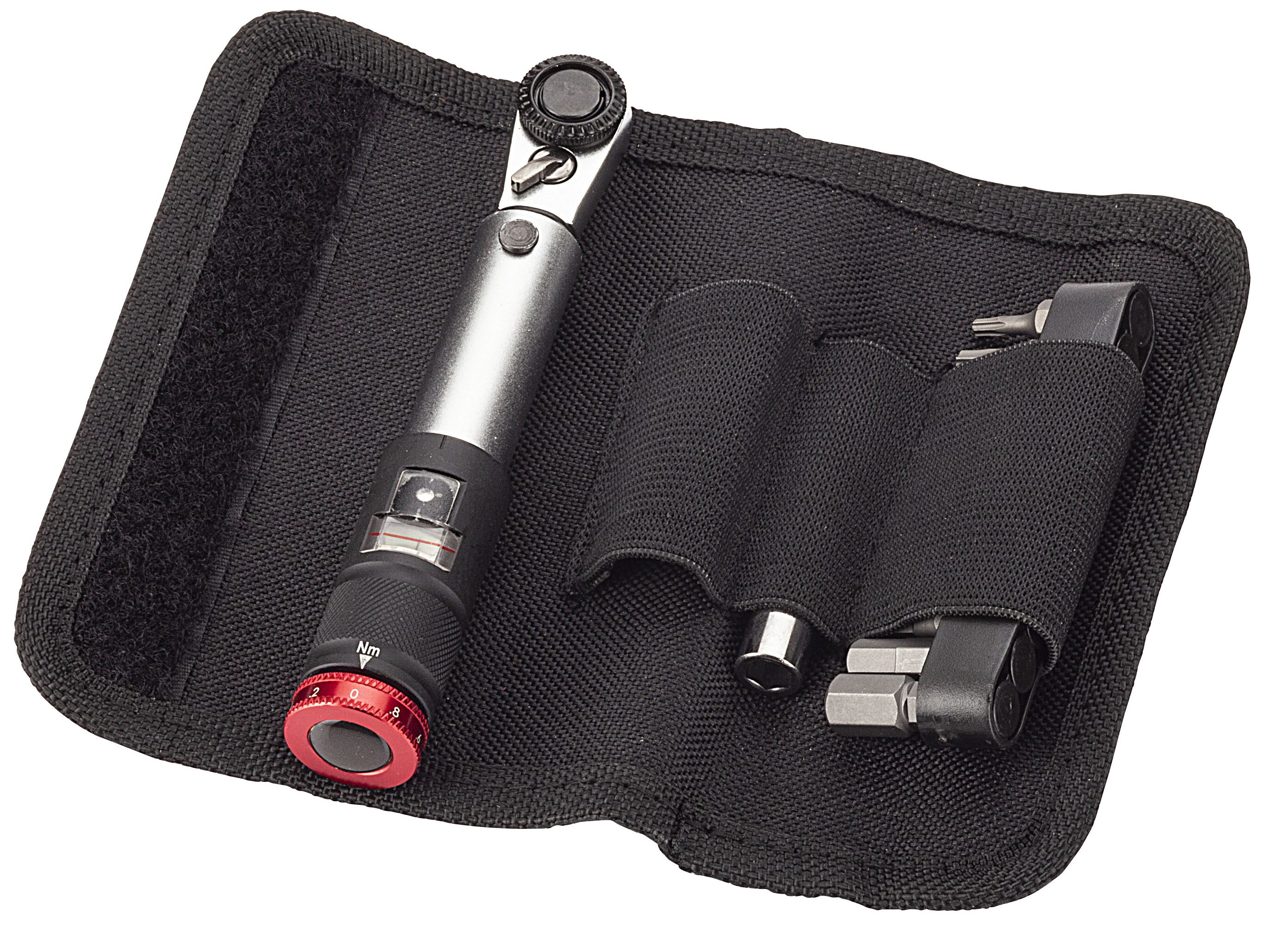 Mini(126 mm L)1/4" DR. Ajustable Torque Wrench Set (3-8Nm)